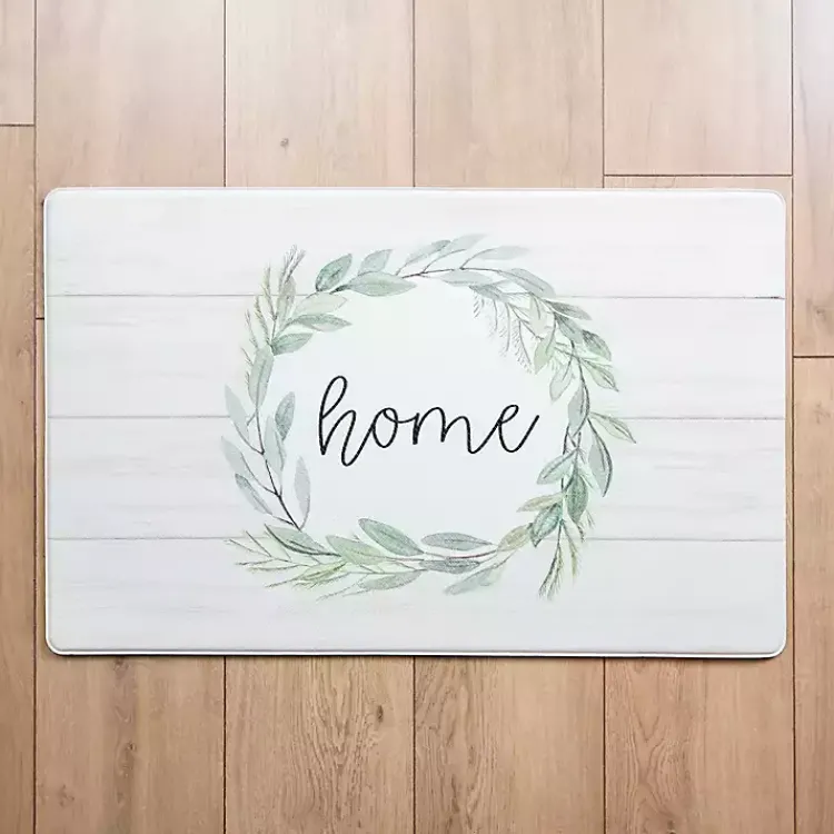Kirklands Home Kitchen & Floor Mats|Home Wreath Kitchen Mat