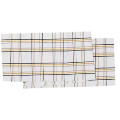 Kirklands Home Table Linens|Honey Bee Plaid Table Runner