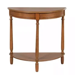 Kirklands Home Console Tables|Honey Half Moon Tinslee Console Table Brown