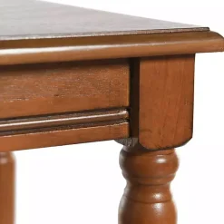 Kirklands Home Accent & End Tables|Honey Wood Sybil Accent Table Brown