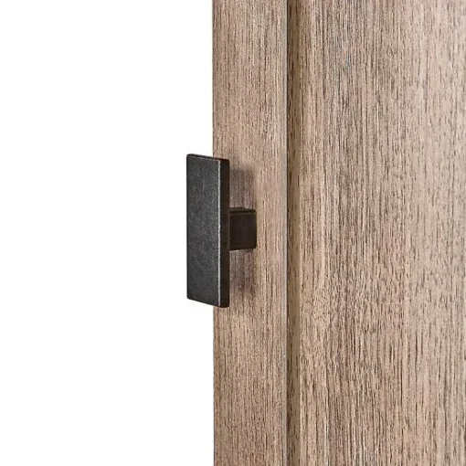 Kirklands Home Shelves|Honey Woodgrain Wall-Mounted Cabinet Tan