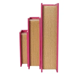 Hot Pink Ooh La La Book Boxes, Set of 3 Baskets & Boxes