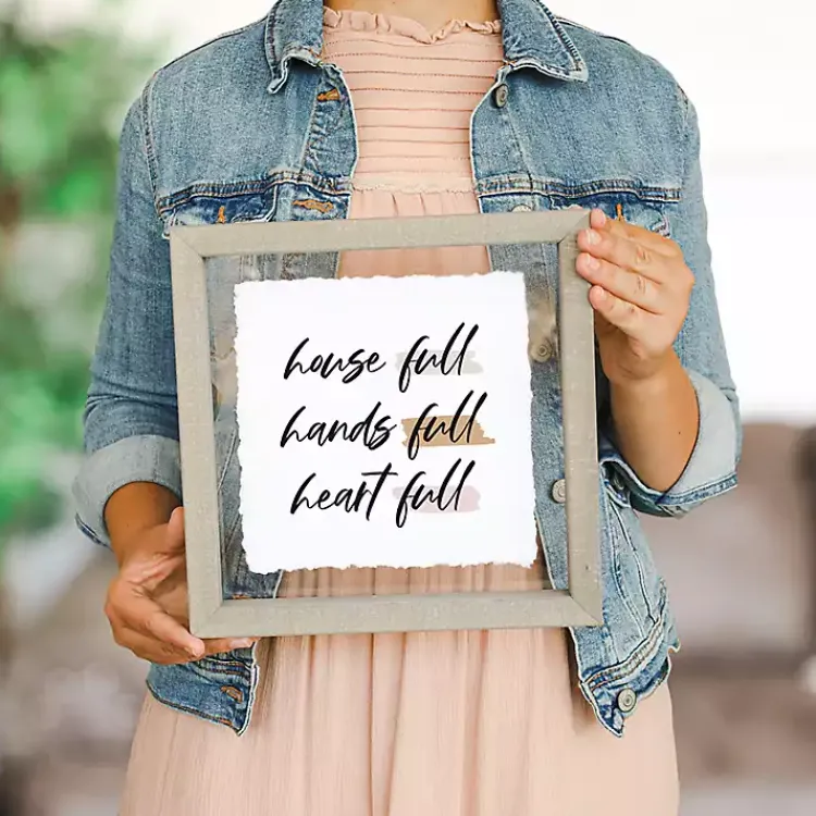 Kirklands Home Wall Quotes & Signs|House Hands Heart Full Wall Plaque