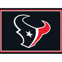 Kirklands Home Area Rugs|Houston Texans Area Rug, 3x4 Black