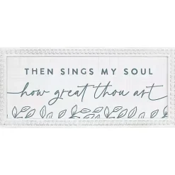 Kirklands Home Wall Quotes & Signs|How Great Thou Art Wall Plaque