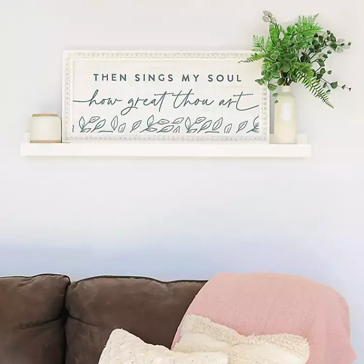 Kirklands Home Wall Quotes & Signs|How Great Thou Art Wall Plaque