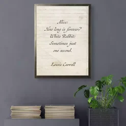 Kirklands Home Wall Quotes & Signs|How Long is Forever Wall Plaque White