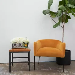 Online Hydrangea Arrangement in Lattice Box Planter Arrangements & Greenery