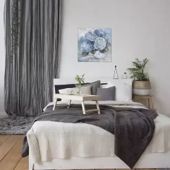 Kirklands Home Canvas Art|Hydrangea s Giclee Canvas Art Print, 18x18 Blue