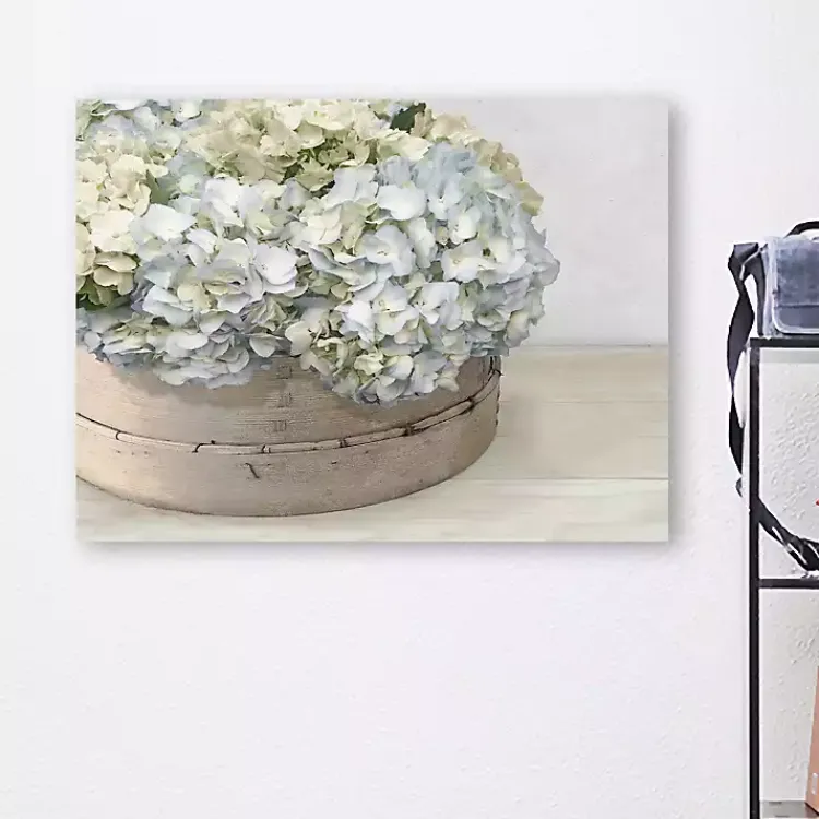 Kirklands Home Canvas Art|Hydrangea Cluster Canvas Art Print
