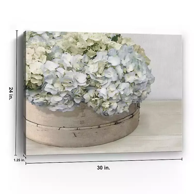 Kirklands Home Canvas Art|Hydrangea Cluster Canvas Art Print