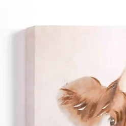 Kirklands Home Canvas Art|Hydrangea Cow Canvas Art Print