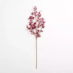 Clearance Iced Berries Stem Christmas Arrangements & Garland