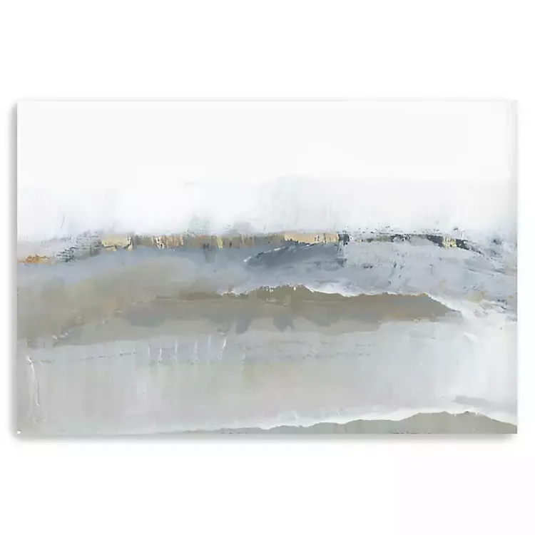 Kirklands Home Canvas Art|Icy Snow II Canvas Art Print, 60x40 in.