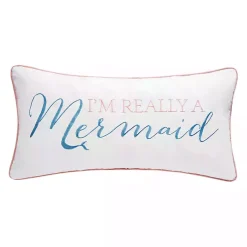 Discount I'm Really a Mermaid Lumbar Pillow Pillows
