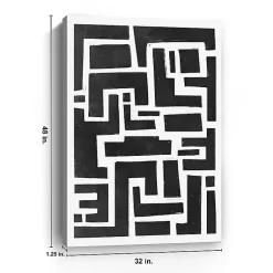 Kirklands Home Canvas Art|Imperfect Shapes Canvas Art Print