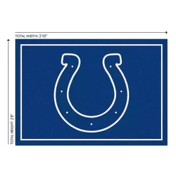 Kirklands Home Area Rugs|Indianapolis Colts Area Rug, 3x4 Blue
