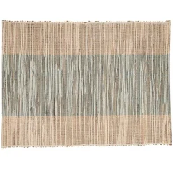 Kirklands Home Table Linens|Indigo Banded 4-pc. Placemat Set