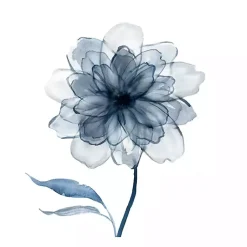 Kirklands Home Canvas Art|Indigo Bloom IV Giclee Canvas Art