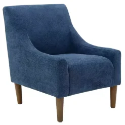 Kirklands Home Accent Chairs|Indigo Upholstered Shea Accent Chair Blue