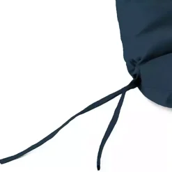 Kirklands Home Outdoor Cushions & Pillows|Indigo Canvas French Edge Outdoor Chaise Cushion Blue