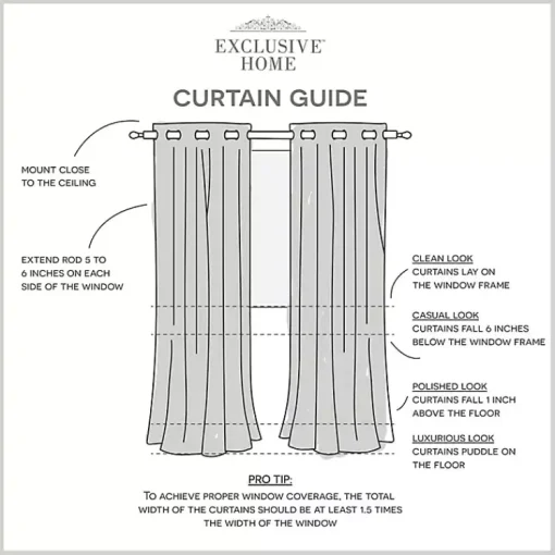 Kirklands Home Curtains & Drapes|Indigo Floral 2-pc. Curtain Panel Set, 96 in.