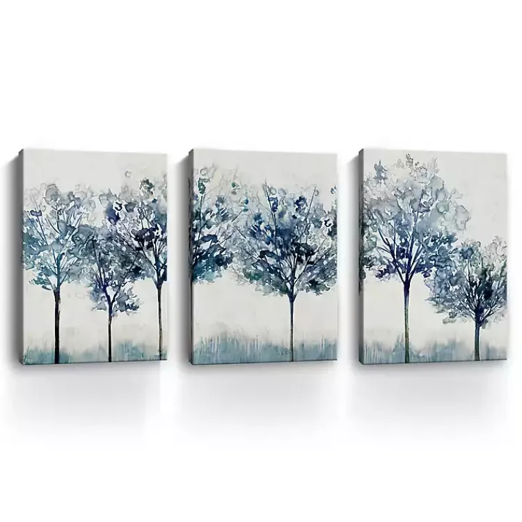Kirklands Home Canvas Art|Indigo Forest Light Canvas Art Prints, 32x48
