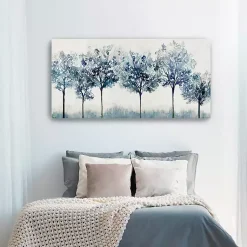 Kirklands Home Canvas Art|Indigo Forest Light Giclee Canvas Art Print