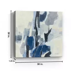 Kirklands Home Canvas Art|Indigo Mosaic Canvas Art Print