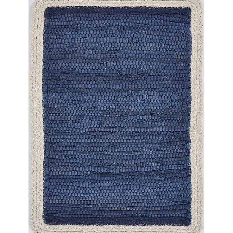 Kirklands Home Table Linens|Indigo Solid Placemats, Set of 4 Blue