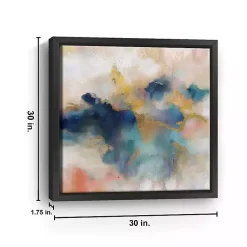 Kirklands Home Canvas Art|Infinite Echos Framed Canvas Art Print, 30x30 in.