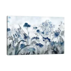 Kirklands Home Canvas Art|Inky Indigo Canvas Art Print Blue