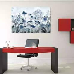 Kirklands Home Canvas Art|Inky Indigo Canvas Art Print Blue