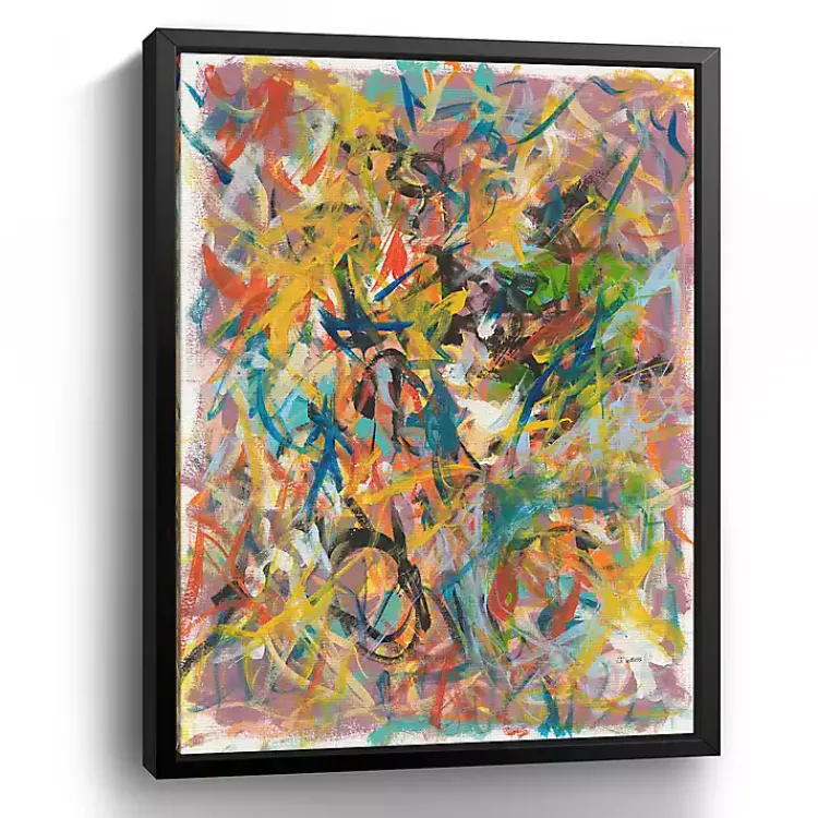Kirklands Home Framed Art|Inside Out No. 2 Framed Giclee Canvas Art Print