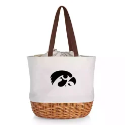 Kirklands Home Serving & Entertaining|Iowa Hawkeyes Canvas Tote Bag Black