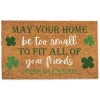 Best Irish Blessing Shamrock Doormat St Patricks Day Decorations