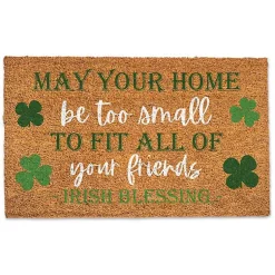 Best Irish Blessing Shamrock Doormat St Patricks Day Decorations