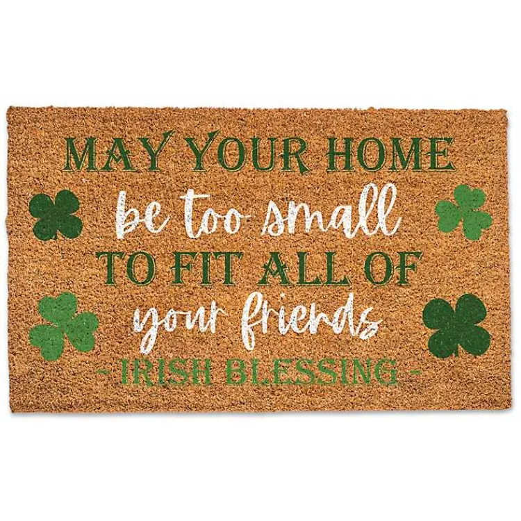 Best Irish Blessing Shamrock Doormat St Patricks Day Decorations