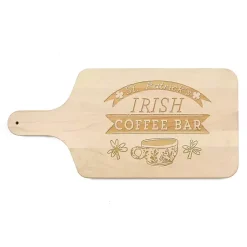 Best Irish Coffee Bar Maple Cutting Board St Patricks Day Decorations
