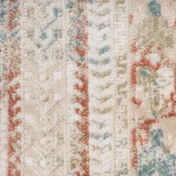 Kirklands Home Area Rugs|Irsia Rust Traditional Serged Runner, 2x8