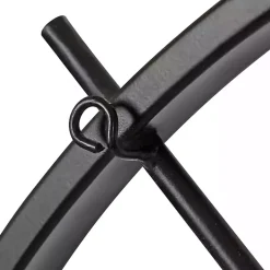 Kirklands Home Clocks|Isaac Black Modern Wall Clock