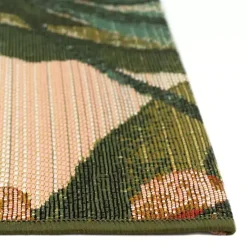 Kirklands Home Outdoor Rugs|Island Leaf Outdoor Rug, 4x7 Multi