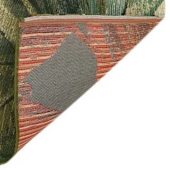 Kirklands Home Outdoor Rugs|Island Leaf Outdoor Rug, 4x7 Multi