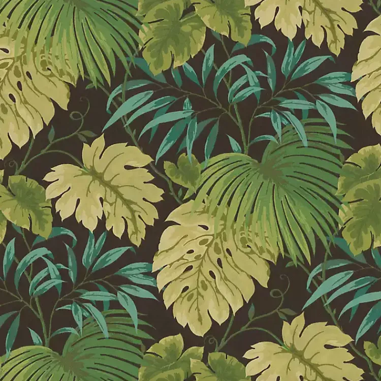 Kirklands Home Outdoor Cushions & Pillows|Island Leaves Outdoor Seat Cushions, Set of 2