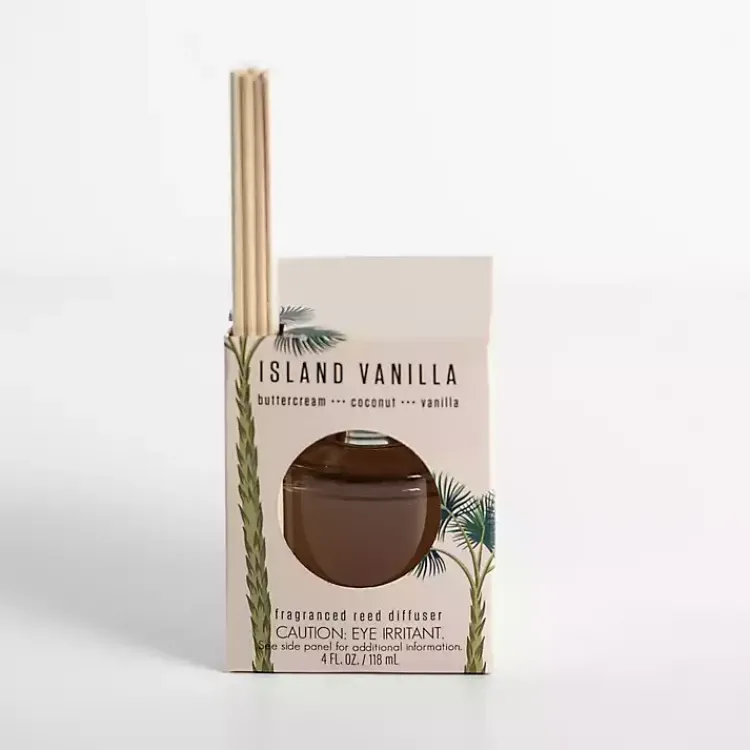 New Island Vanilla Reed Diffuser Set Home Fragrance