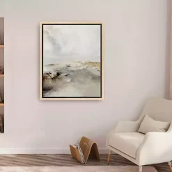 Kirklands Home Canvas Art|Isolation Framed Canvas Art Print Gray