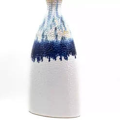 Sale Ivory and Blue Dipped Vase Vases