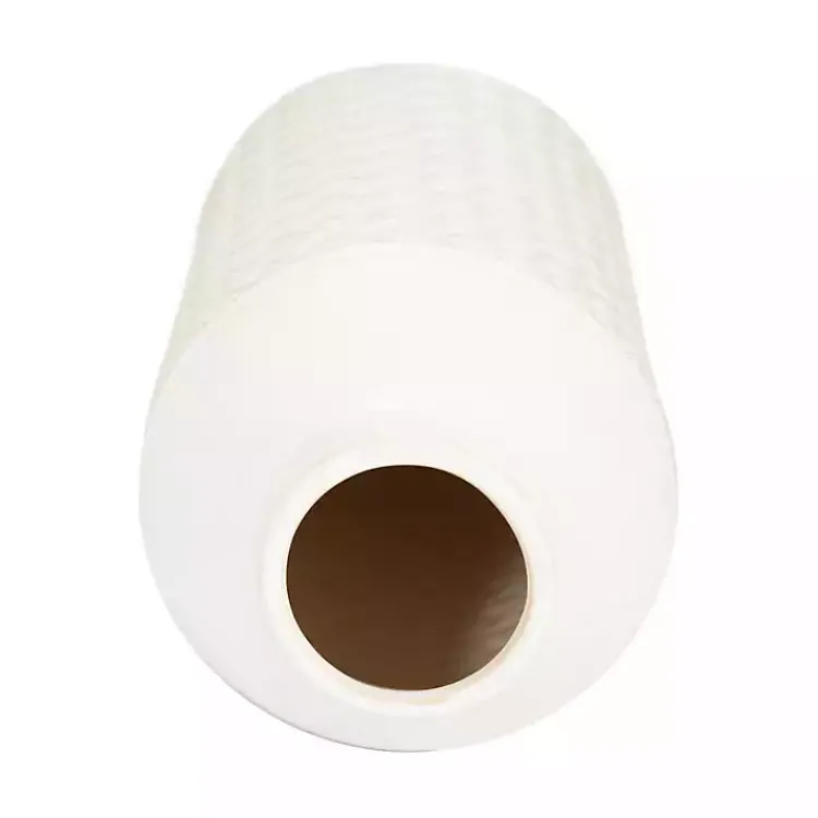 Clearance Ivory Aztec Vase, 13in Vases