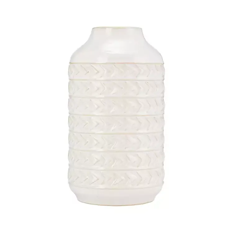 Discount Ivory Aztec Vase, 10in Vases