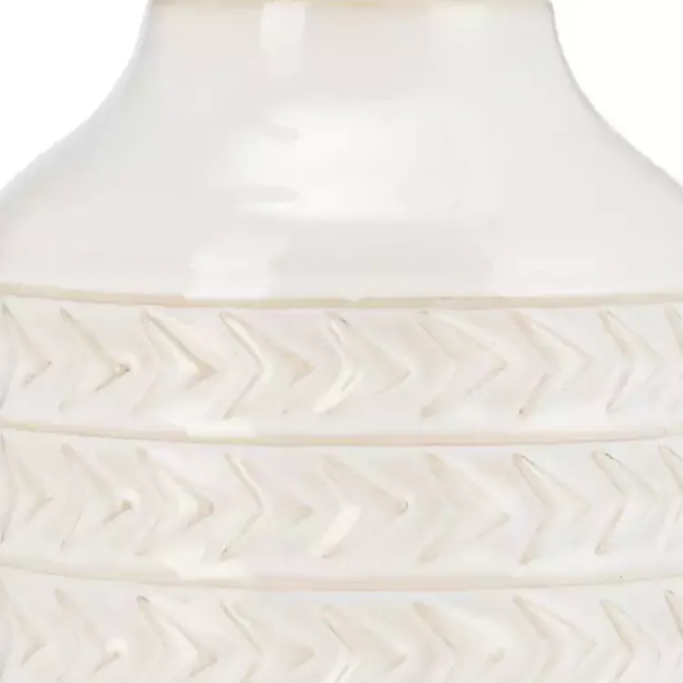 Discount Ivory Aztec Vase, 10in Vases
